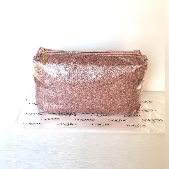 Lancôme Metallic Zip Top Cosmetic Bag ⭐⭐⭐HOST PICK! - Picture 3 of 10